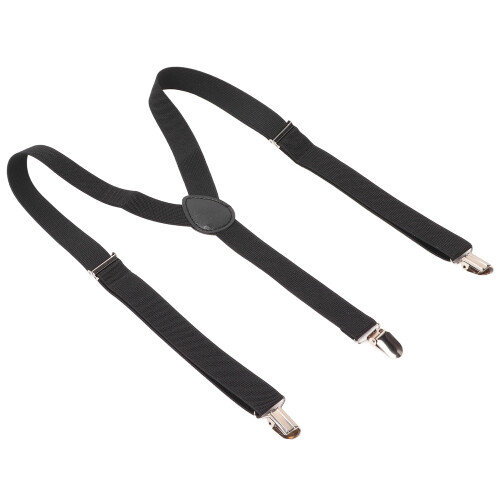 (Black) Adjustable Pants Wearing Belt Aid for Disabled Elderly Black 1