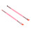 2Pcs Double End Eye Shadow Brush Pink Skin Friendly Makeup Brushes 2