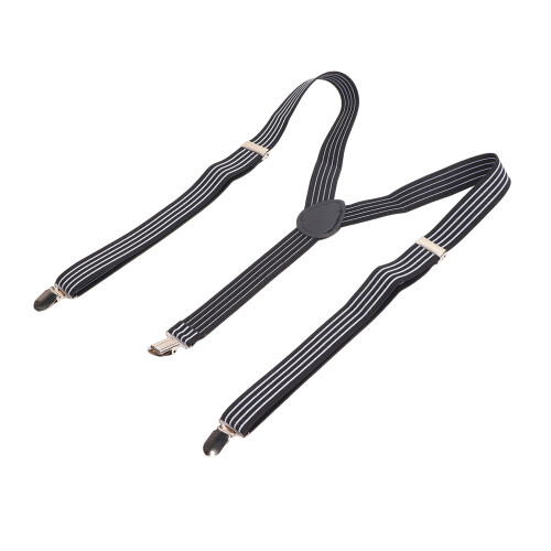 (Black White) Adjustable Dressing Aid Belt for Pants Disabled Elderly 2
