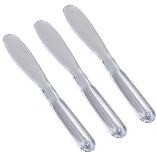 3x 21cm Round Face Mask Brush for DIY Clay 2