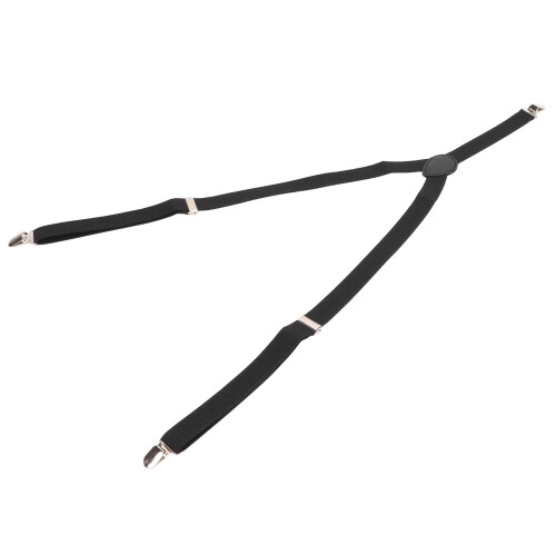 (Black) Adjustable Pants Wearing Belt Aid for Disabled Elderly Black 2