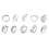 10er-Fidget-Ring-Set-Silber-Angstlöser 1