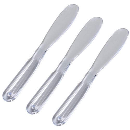 3x 21cm Round Face Mask Brush for DIY Clay 1
