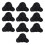 10x Herren Einweg-Briefs Schwarz Spa 4
