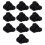 10x Herren Einweg-Briefs Schwarz Spa 2