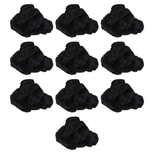 10x Herren Einweg-Briefs Schwarz Spa 1