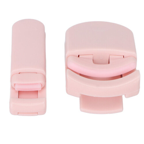 (Pink) 2x Wimpernzange Set Tragbar Weitwinkel Rot 1