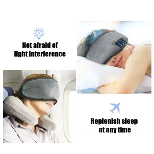 Bluetooth Slaap Hoofdtelefoon met Eye Mask 1