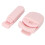 (Pink) 2x Wimpernzange Set Tragbar Weitwinkel Rot 5