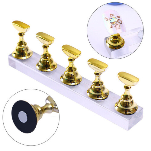 Supporto Pratica Unghie Espositore Manicure