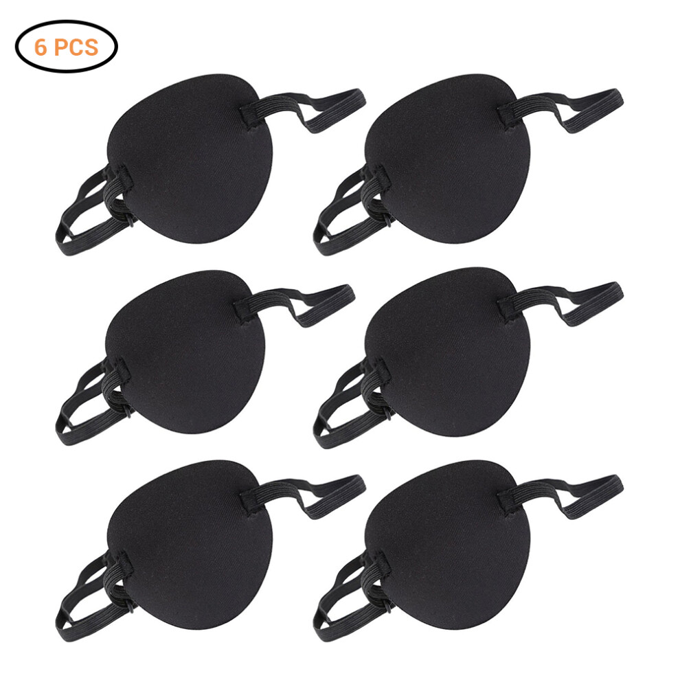 6Pcs Adjustable Eye Patches Single Eye Masks for Amblyopia