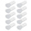 (Fanshaped Thumb Type) 10Pcs Silicone Mask Brush Mini Handle Mud Applicator 1