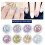 8 Boxen Nagelglitzer-Flocken 3D-Art 1