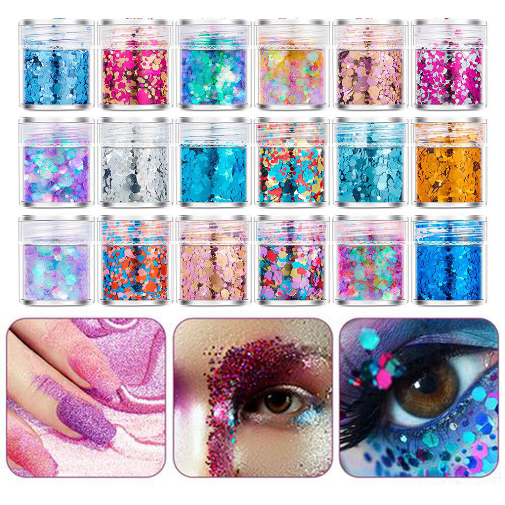 Glitter Powder Flash Sequins Nail Art Makeup Decoration