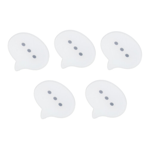 (#3) 5x uniek gevormde haarclips 2
