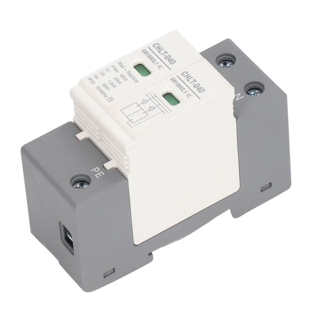 Ac Surge Protector 2P 40Ka 385V Flame Retardant Modular Device 8211356569901