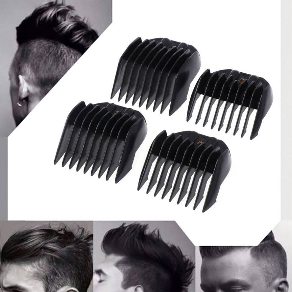 4Pcs Professional Hair Clipper Guide Combs Attachments