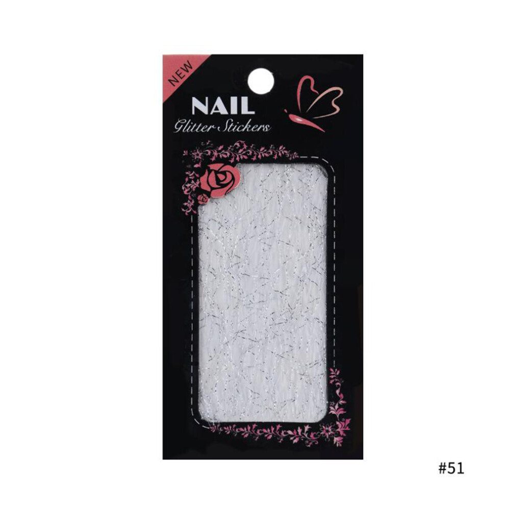 DIY Manicure Decal Wraps 3D Adhesive Nail Stickers