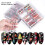 10x kerst/halloween nagelstickers 5