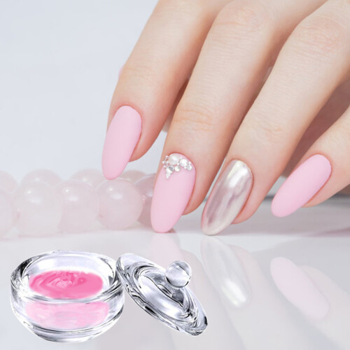 Ciotolina Vetro Mini con Coperchio Nail Art 2