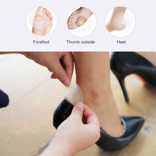 Heel Blister Plasters Hydrocolloid Gel Cushions 2