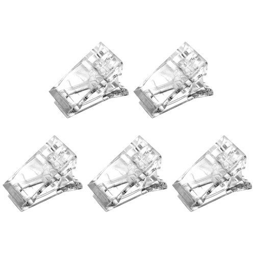 5x Nagelclipps Für Gel-Nagelformen UV Builder