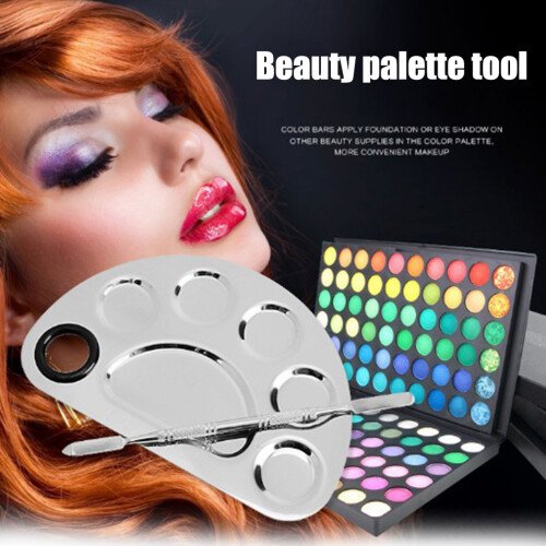 6-Loch-Make-up-Palette aus Edelstahl 2