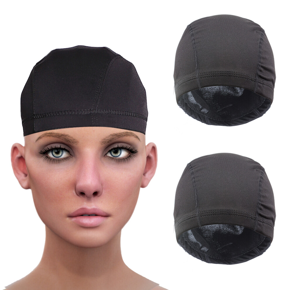 Unisex 5Pcs Dome Stretchable Wigs Hat Dome Style Wig Hat For Men Women