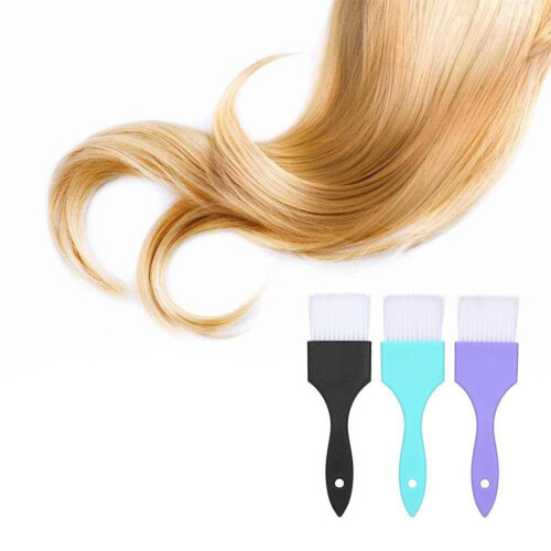 3x Färbe-Pinsel-Set für Haarfarbe-Applikation