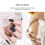 24Pcs Black Full Cover Press On Nails 3