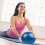 25cm PVC-Yogaball, explosionsgeschützt, Balance 4