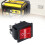 Rastender Wippschalter, robust, einfache 12