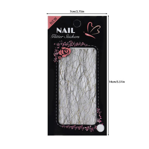DIY 3D nagelstickers zelfklevend 1