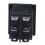 Rastender Wippschalter, robust, einfache 15