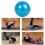 25cm PVC-Yogaball, explosionsgeschützt, Balance 3