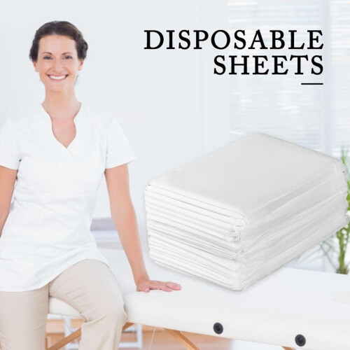 100Pcs 180x80cm Disposable Waterproof Spa Sheets 2