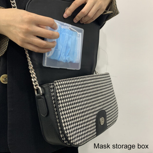 Staubdichte Maskenbox Tragbar Einweg Aufbewahrung 1