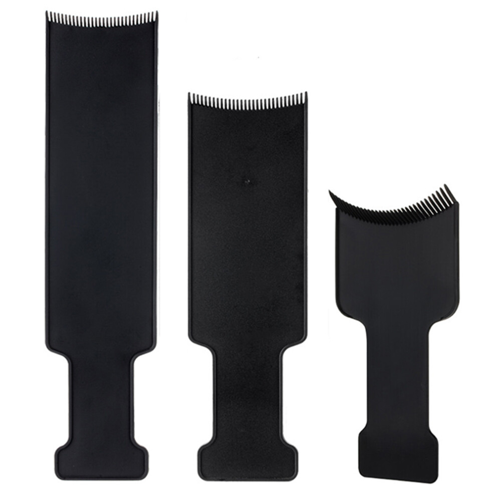 Dyed Hair Comb Plastic Coloring Brush