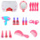 Kinderschminktisch-Spielset mit Kosmetik-Accessoires 5