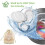 Herbruikbare Make-up Verwijderingspads (3-laags) + Netzak 4