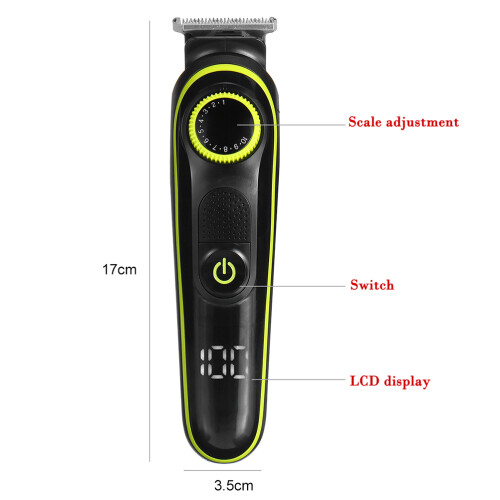 Heren Oplaadbaar Elektrisch Baardtrimmer 1