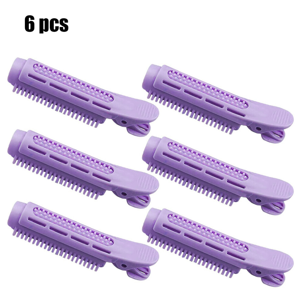 6Pcs Volumizing Hair Root Clip Roller