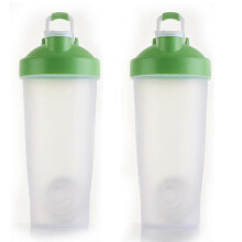(green) Plastic Protein Bottle For Meal Replacement Shakes And Smoothies, Drinks, Mixed Salads