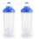 (blue) Plastic Protein Bottle For Meal Replacement Shakes And Smoothies, Drinks, Mixed Salads 1