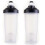 (black) Plastic Protein Bottle For Meal Replacement Shakes And Smoothies, Drinks, Mixed Salads 1