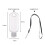 10x 50ml transparente Handdesinfektionsflaschen 2