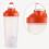 (orange) Plastic Protein Bottle For Meal Replacement Shakes And Smoothies, Drinks, Mixed Salads 3