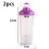 (Purple) Plastic Protein Bottle For Meal Replacement Shakes And Smoothies, Drinks, Mixed Salads 2