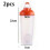 (orange) Plastic Protein Bottle For Meal Replacement Shakes And Smoothies, Drinks, Mixed Salads 2