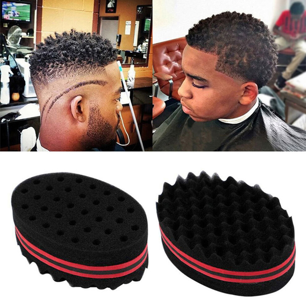 2Pcs Hair Sponge for Curls Dreads Twist Afro